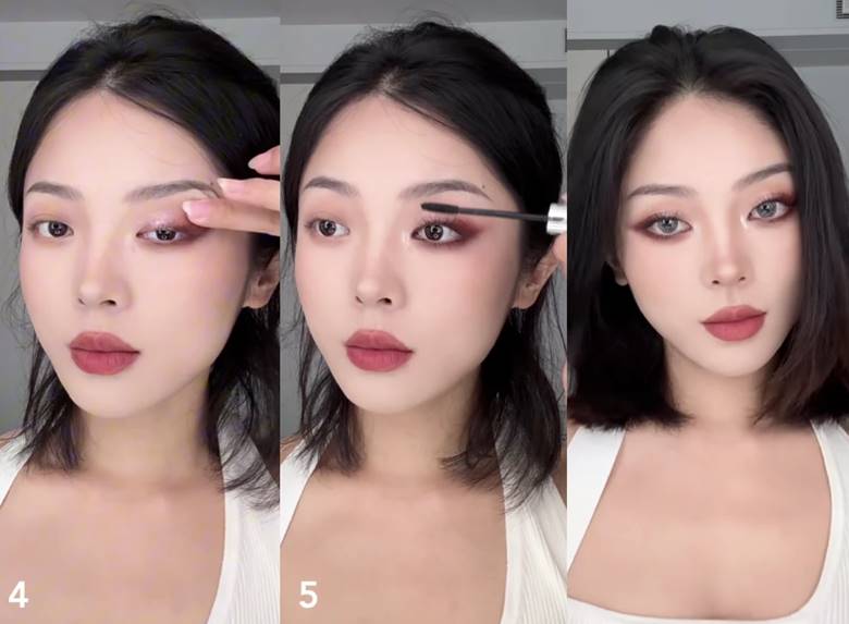 Cách 1: Trang điểm mắt “điểm nhấn nhỏ” – nhanh gọn mà vẫn có chiều sâu