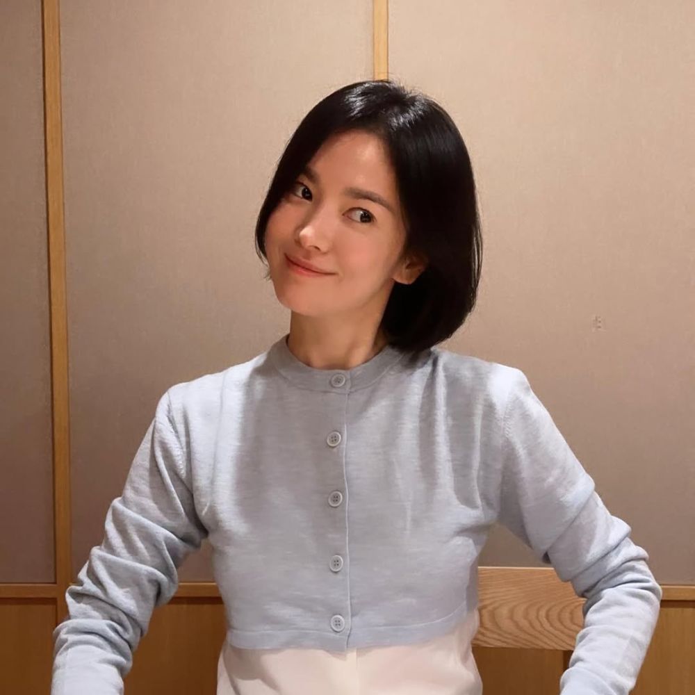 Song Hye Kyo thích tóc đen tự nhiên