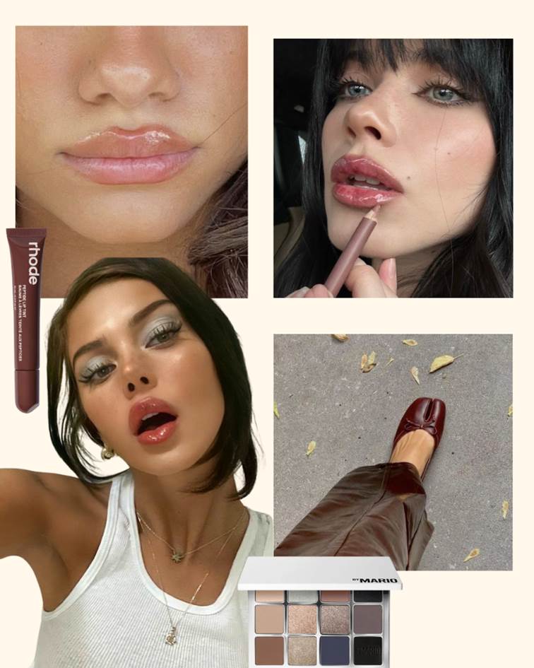 Phong cách makeup Glum Hue tập trung vào các sắc lạnh