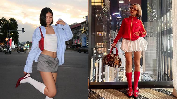 Kết hợp giữa tóc bob và miniskirt đầy cá tính