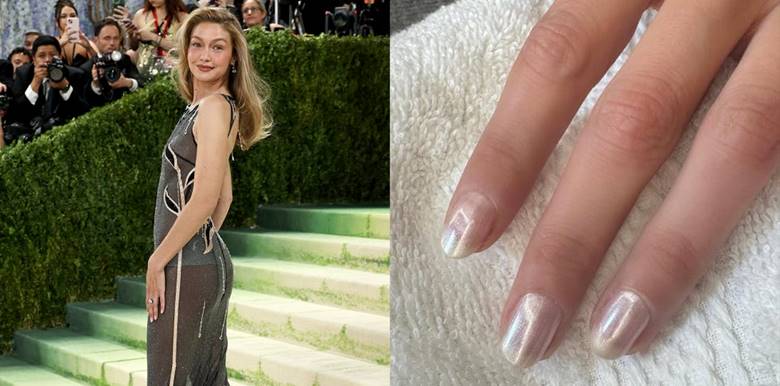 Vanilla Chrome Nails – Tối giản nhưng cực kỳ sang trọng