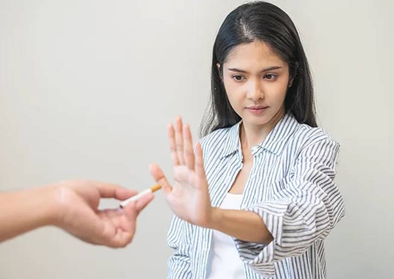2. Nói không với thuốc lá