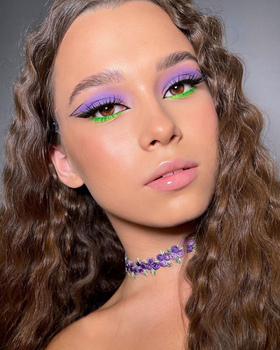 Mascara màu tím – Lựa chọn mới lạ nhưng dễ ứng dụng
