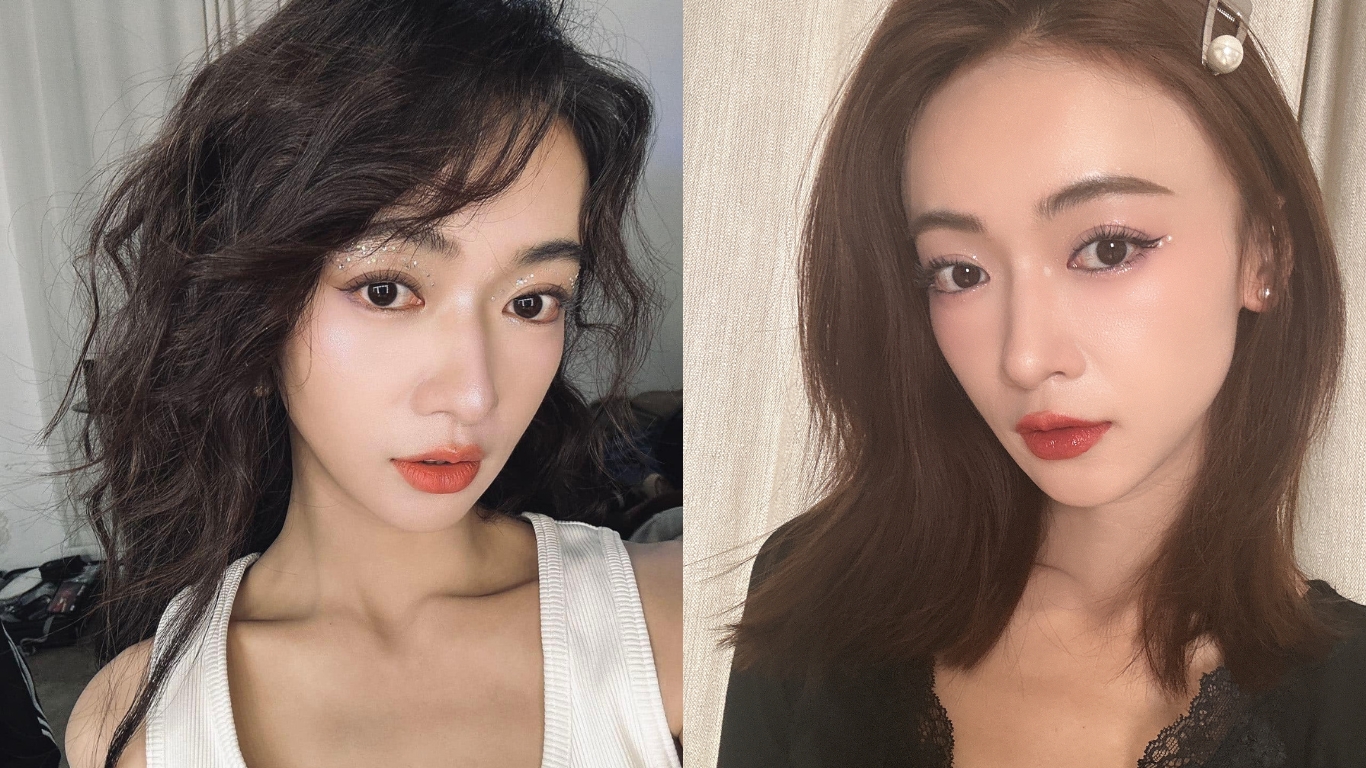 Nữ diễn viên rất yêu thích makeup mắt với ánh nhũ