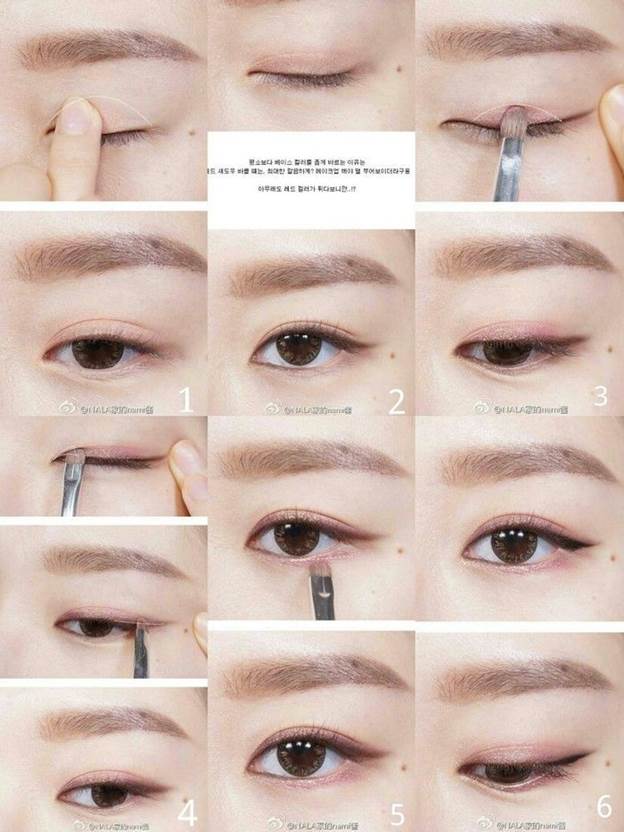 các bước trang điểm mắt tự nhiên 