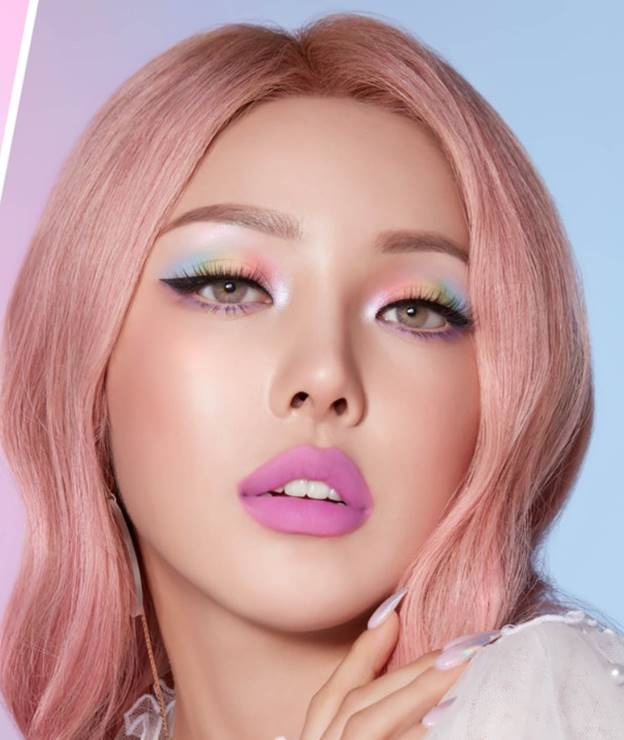 Trang điểm với màu mắt pastel