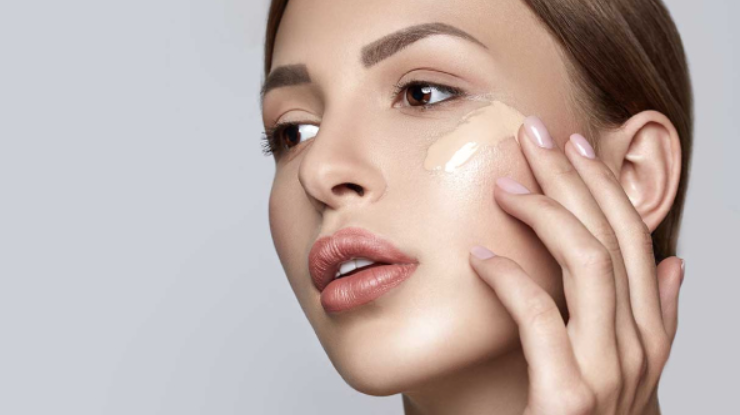 cách dặm lại lớp trang điểm