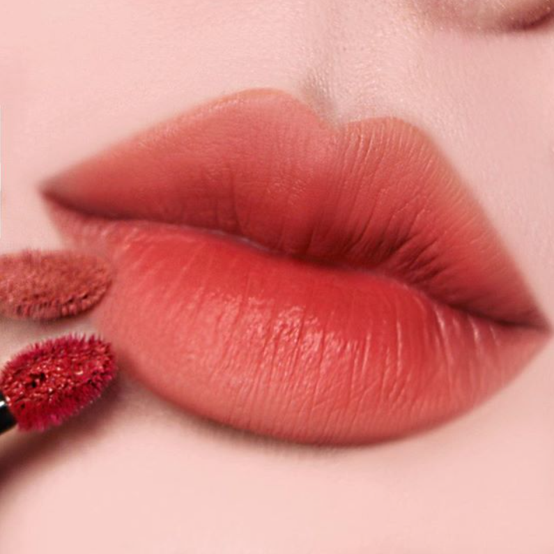 Đánh kết hợp 2 màu son môi