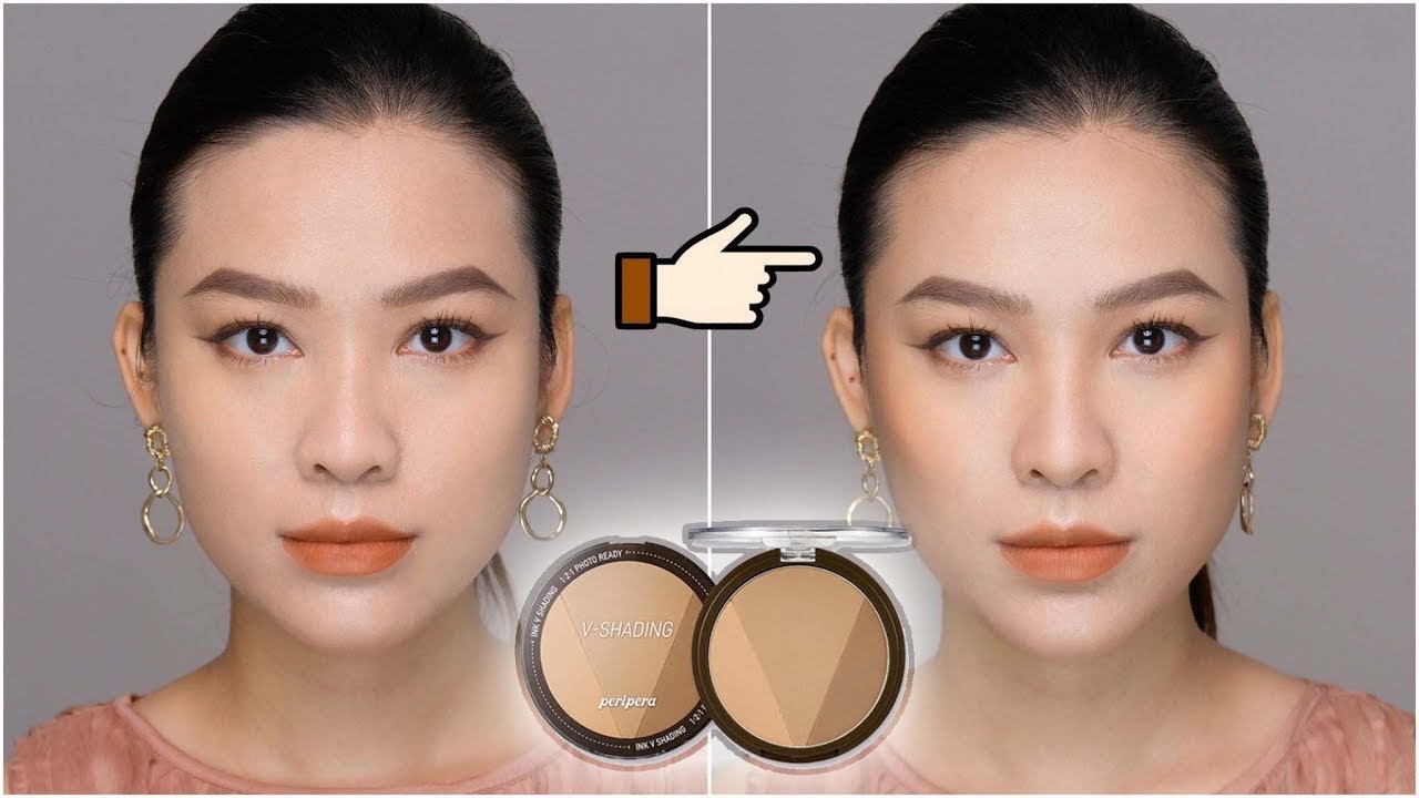 cách dùng phấn tạo khối dễ dàng, hiệu quả 