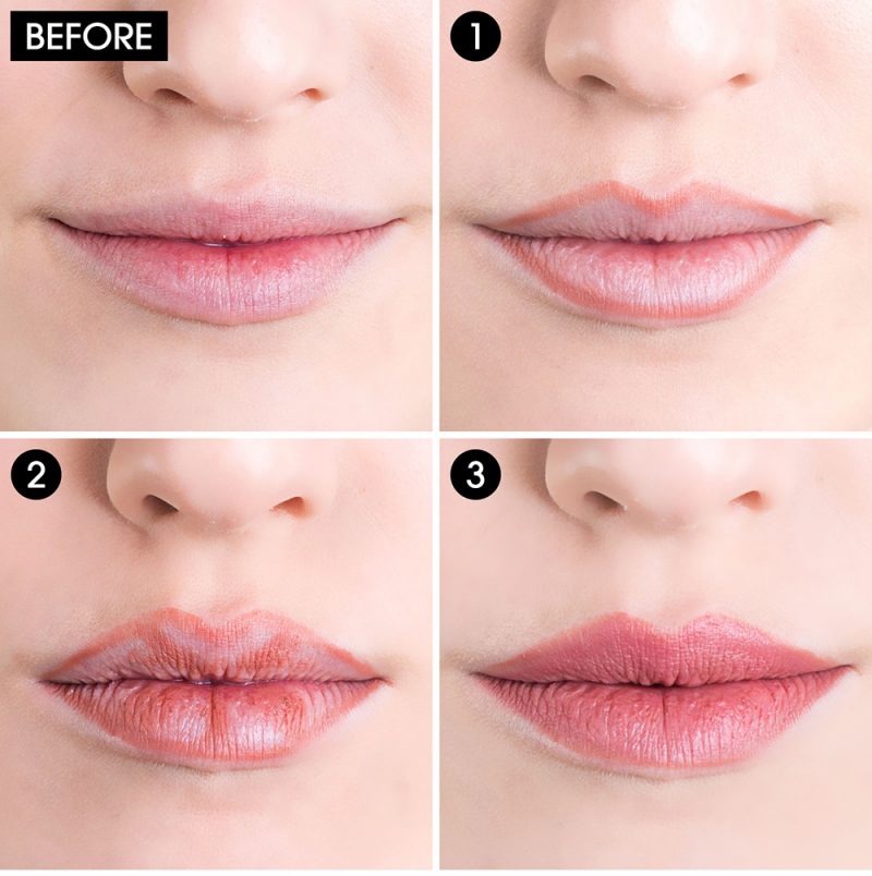 Lấy lại vẻ đẹp tự nhiên cho những đôi môi dày và thâm