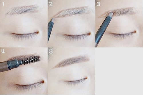 cách vẽ lông mày đẹp tại nhà
