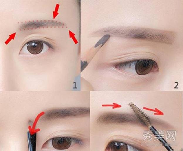 cách vẽ lông mày đẹp tại nhà