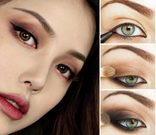 cách trang điểm mắt khói 