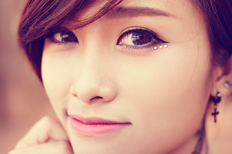 Cách vẽ chân mày ngang