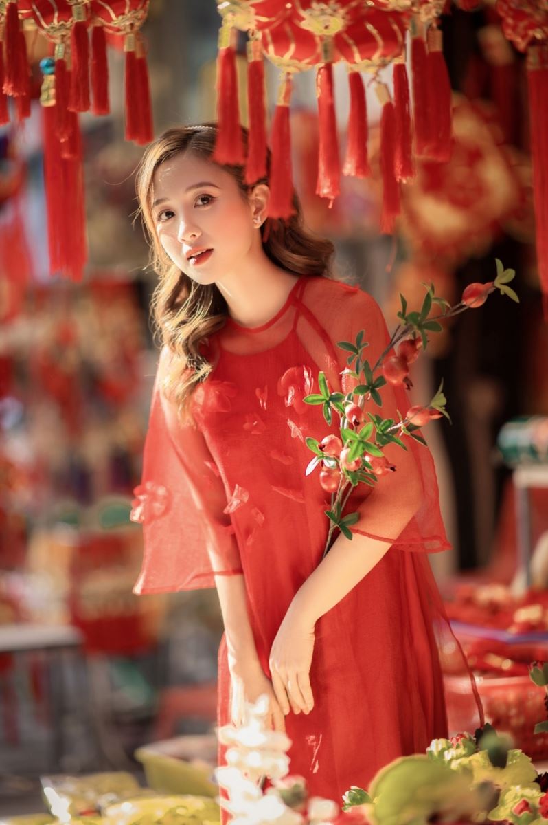 Makeup chụp ảnh tết