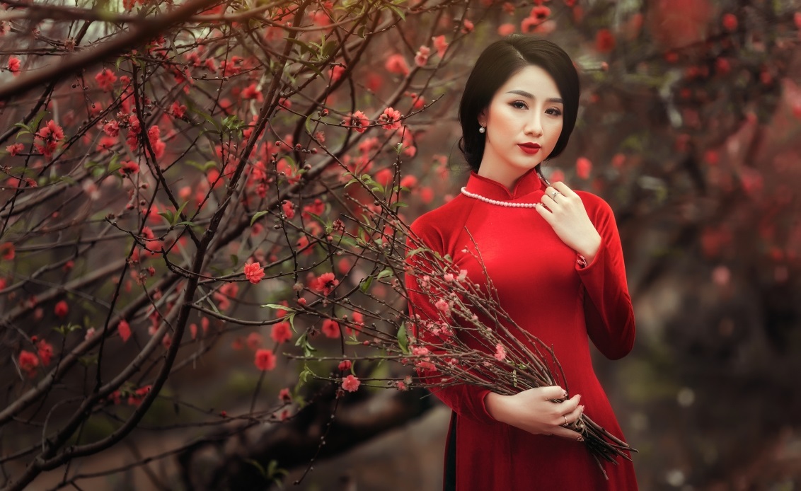Makeup chụp ảnh tết