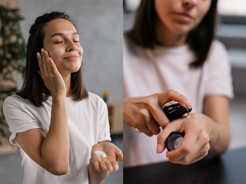 Chuẩn bị dưỡng da và đánh kem nền
