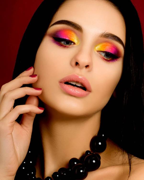 Makeup look Ombré Eyeshadow