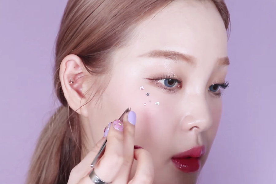 makeup nhũ mắt 