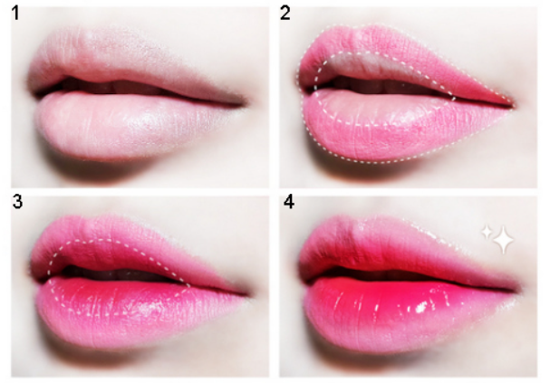 makeup tone hồng cánh sen 