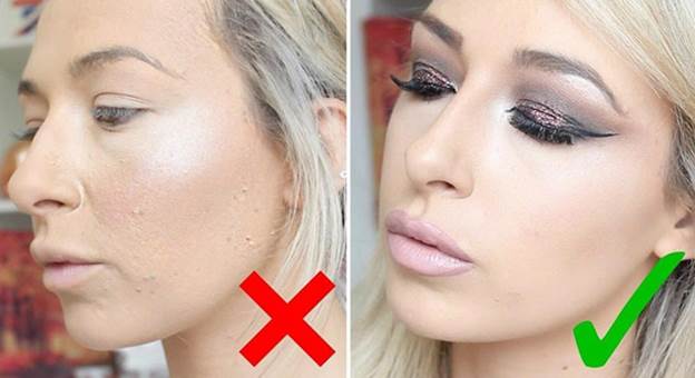 những lỗi makeup thường gặp này