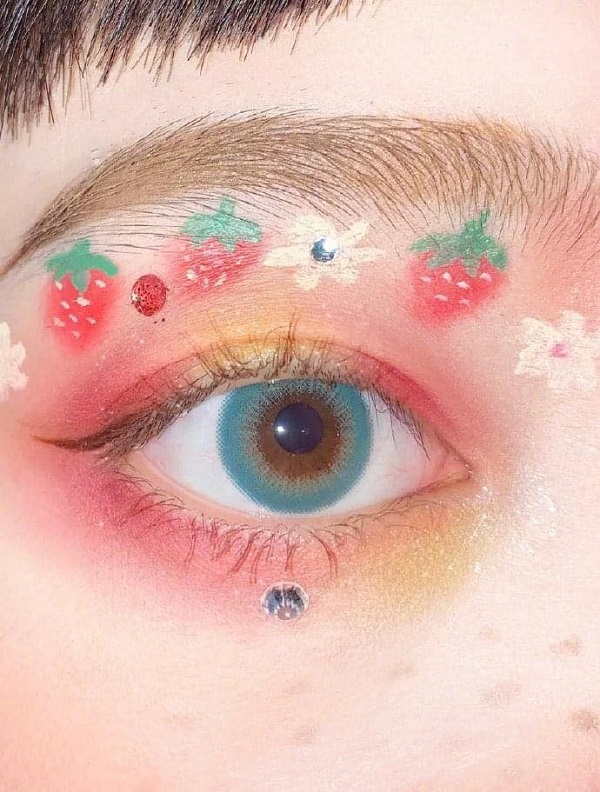 Học ngay cách Makeup trái cây cute phô mai que