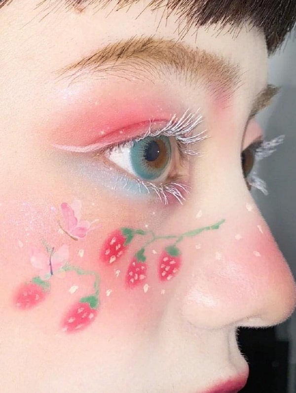 Học ngay cách Makeup trái cây cute phô mai que