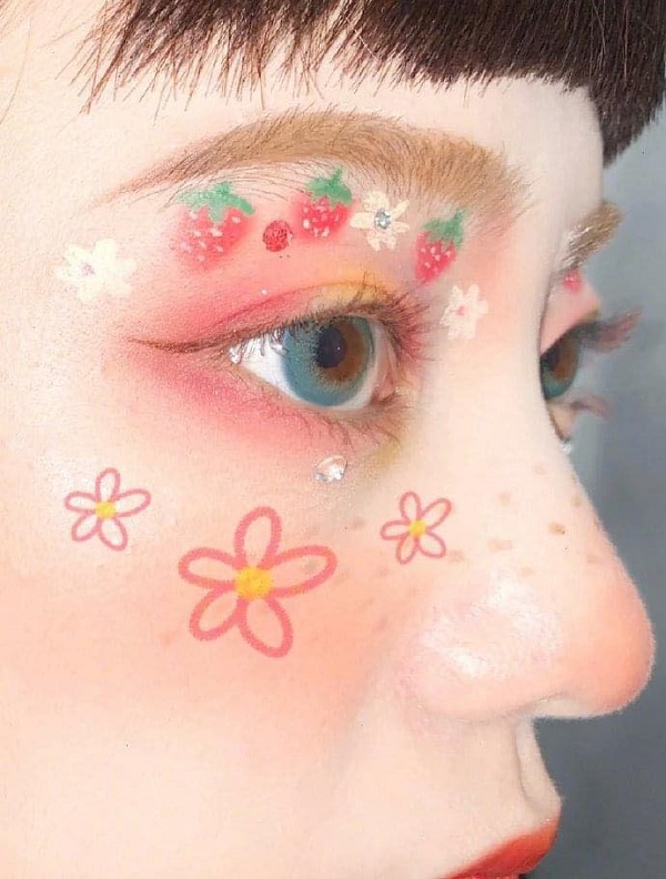 Học ngay cách Makeup trái cây cute phô mai que 