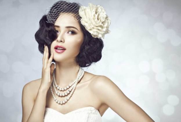 Trang điểm cô dâu ngày cưới theo phong cách Vintage