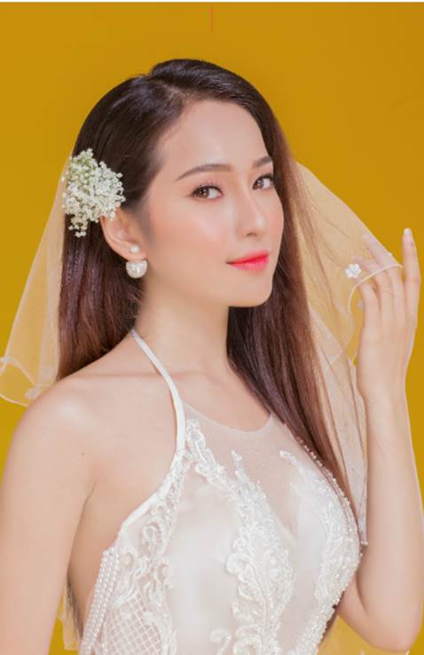 Xinh như “ Mộng” với phong cách trang điểm cô dâu tone cam đất