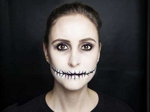 Hướng dẫn vẽ mặt Halloween đơn giản cực ấn tượng  ALONGWALKER