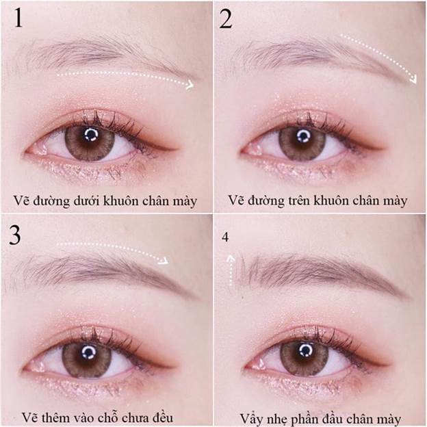 Trang điểm mắt khói Hàn Quốc đơn giản, nhẹ nhàng