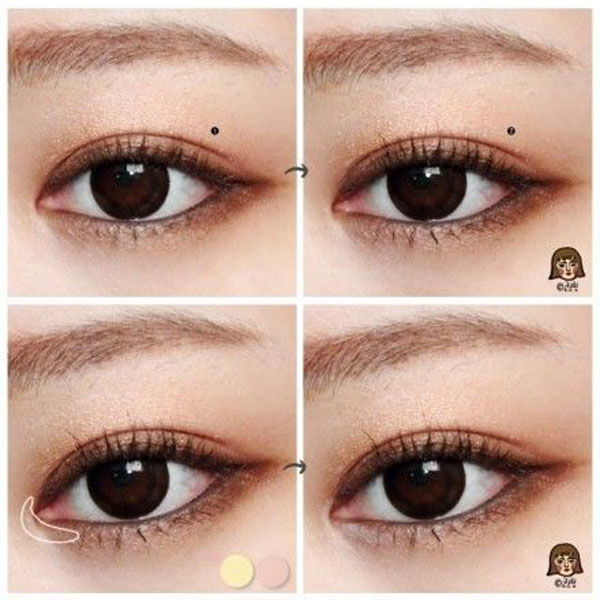 cách trang điểm mắt tự nhiên Hàn Quốc