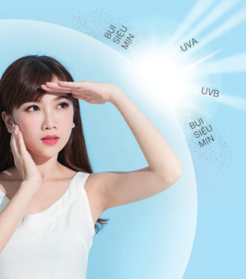 trộn kem nền với kem chống nắng 