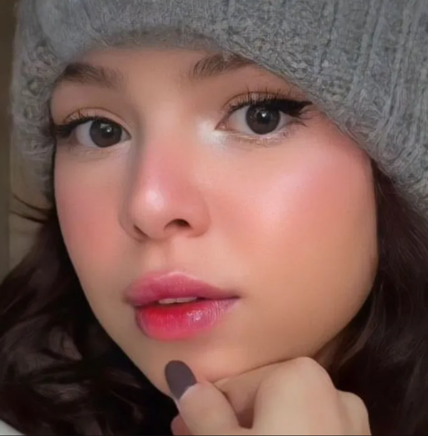 xu hướng makeup mùa đông I’m cold